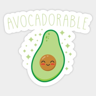 Avocadorable Sticker